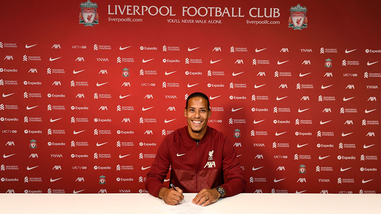 Virgil van Dijk Perpanjang Kontrak Dengan Liverpool