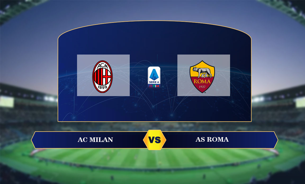 Prediksi Liga Italia: AC Milan Vs AS Roma (7/1)