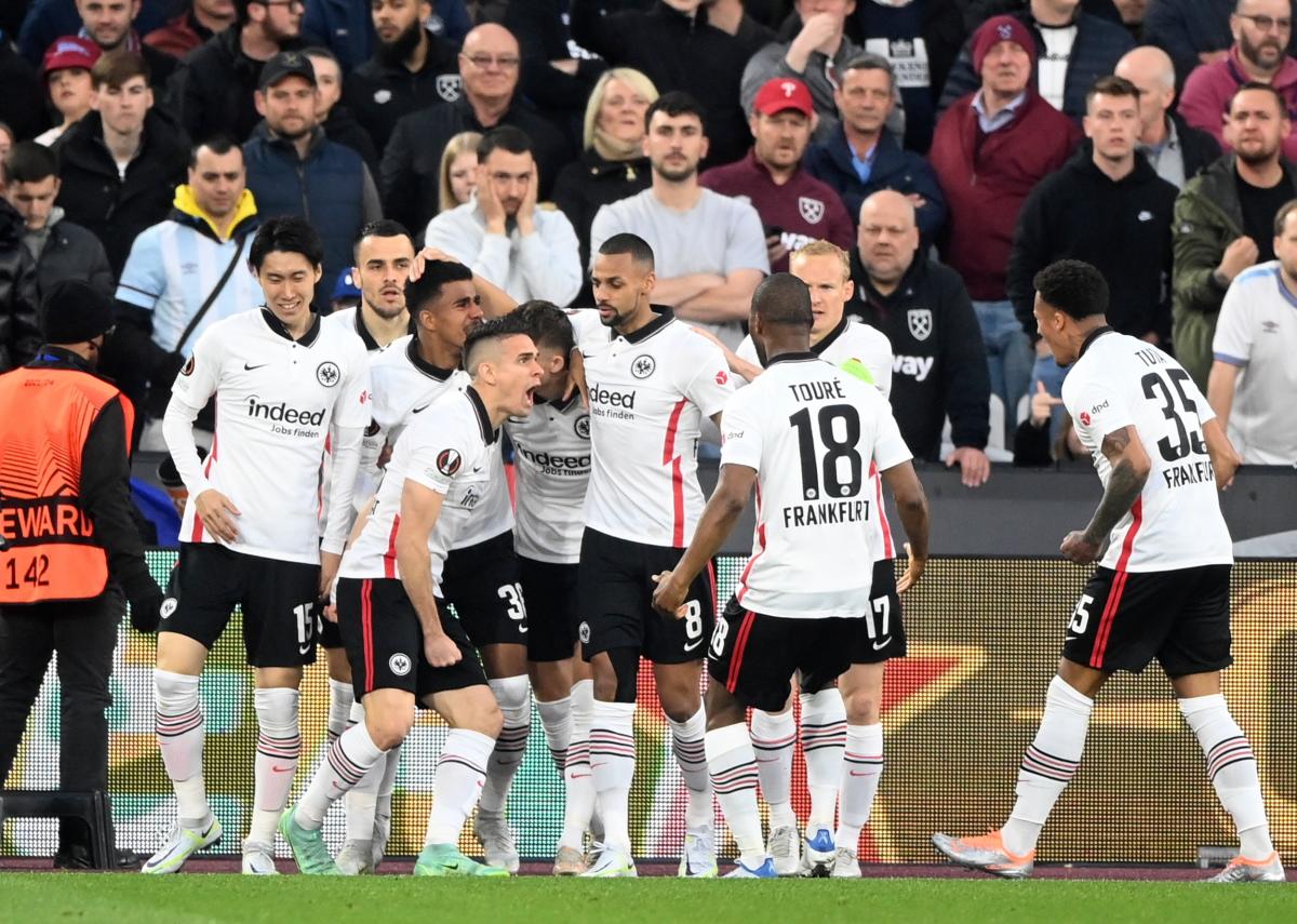 Hasil Liga Eropa: West Ham United Kalah di Depan Pendukung Sendiri dari Eintracht Frankfurt
