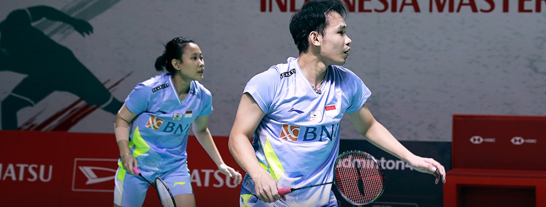Indonesia Masters: Langkah Rinov/Pitha Gugur di Perempat Final