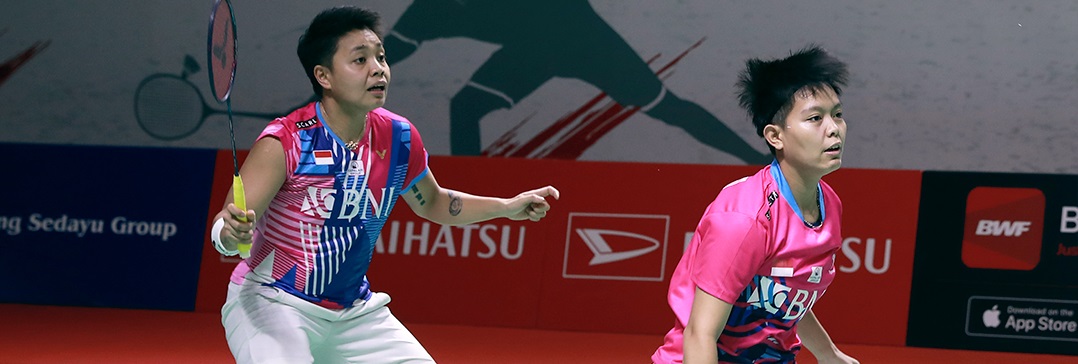 Indonesia Masters 2022: Apriyani/Fadia ke Semifinal Lewat Rubber Game