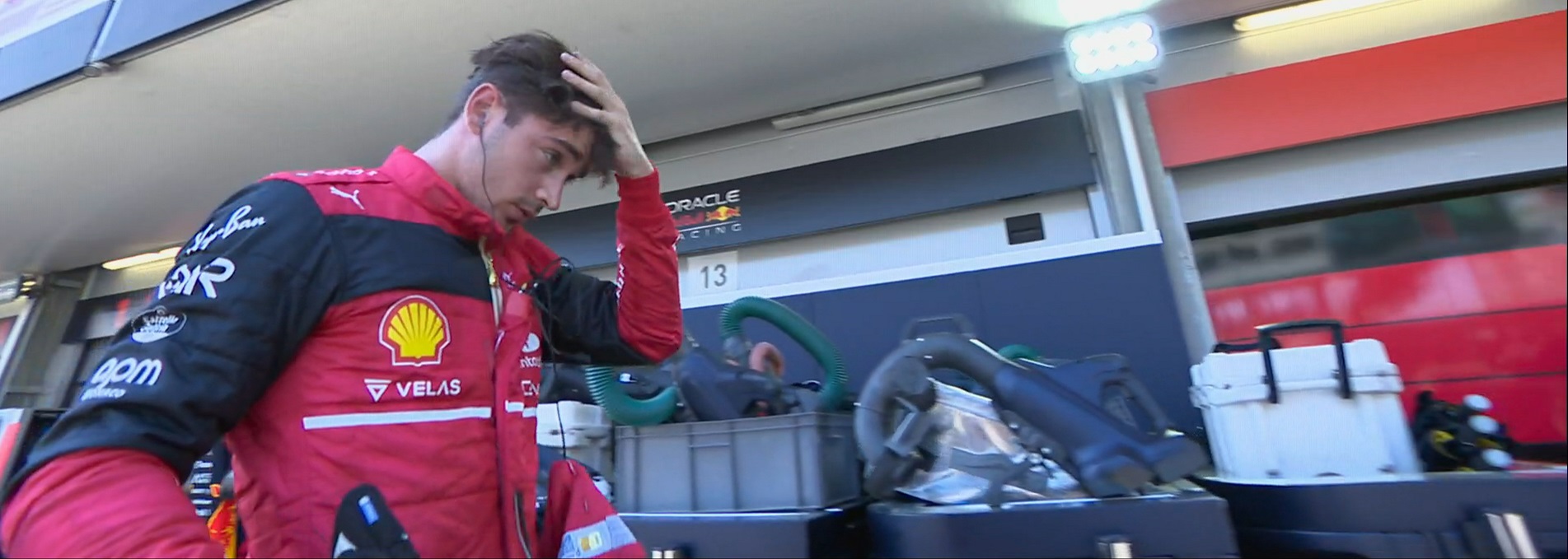 Reaksi Charles Leclerc dan Carlos Sainz DNF di GP Azerbaijan