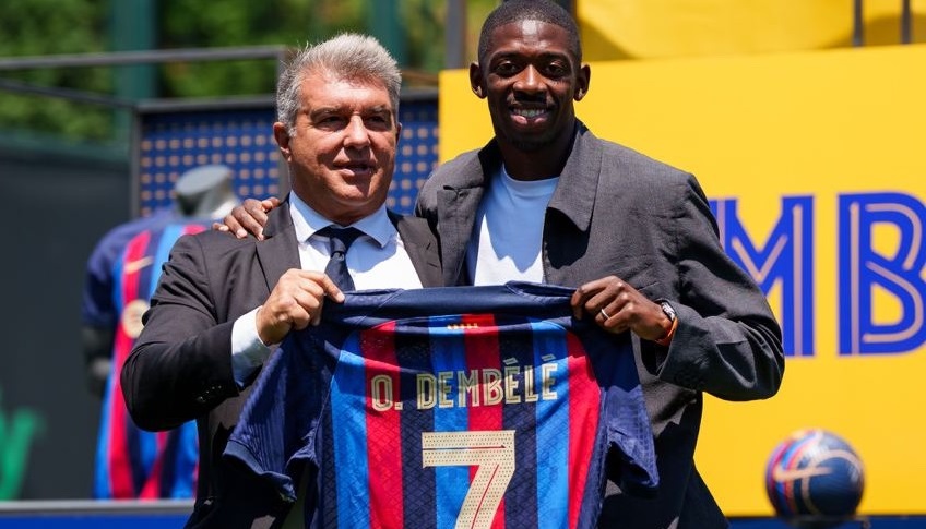 Barcelona Kembali Kontrak Ousmane Dembele Dua Tahun