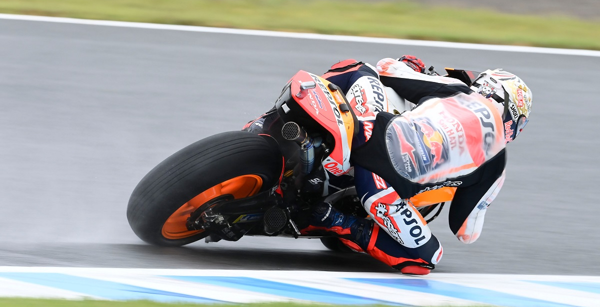 Kualifikasi MotoGP Jepang: Marc Marquez Raih Pole di Lintasan Basah Motegi