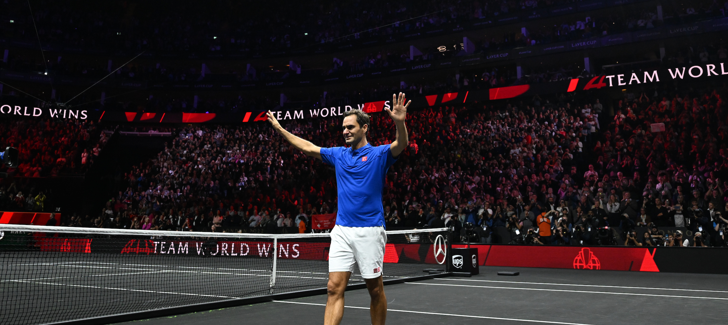 Malam Emosional Federer pada Partai Terakhirnya di Laver Cup
