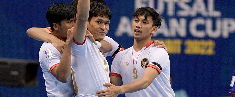 Kalahkan China Taipei 4-1, Timnas Futsal Indonesia Lolos ke Perempat Final Piala Asia 2022