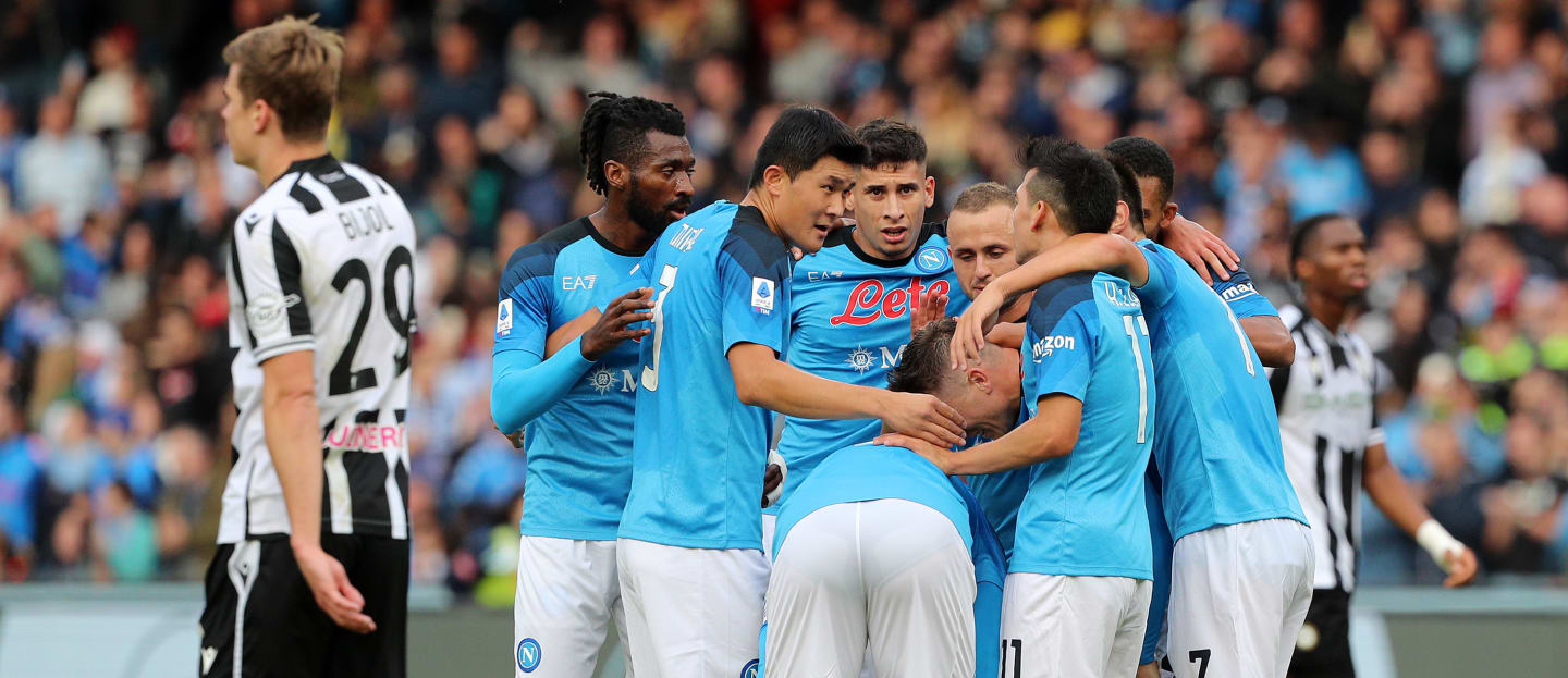 Napoli 3-2 Udinese: Partenopei Menang 11 Laga Beruntun