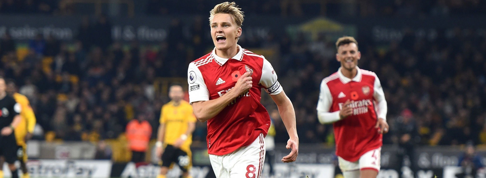 Wolves 0-2 Arsenal: Brace Martin Odegaard Bawa the Gunners Tambah Jarak di Puncak