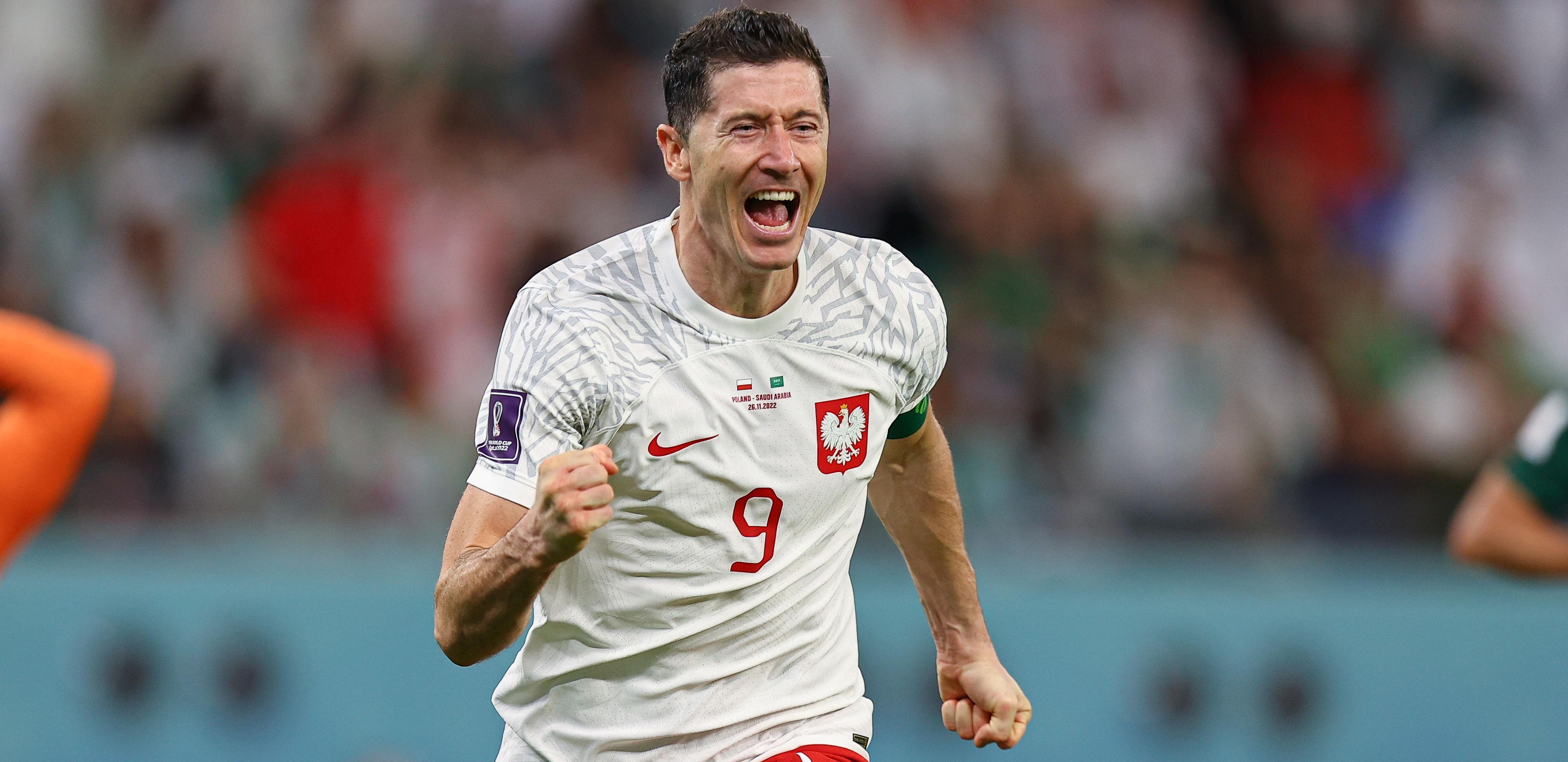 Polandia Bungkam Arab Saudi Berkat Gol Perdana Robert Lewandowski