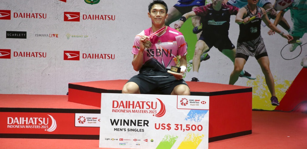 Juarai Indonesia Masters 2023, Penantian Lama Jonatan Christie Raih Gelar BWF Level 500 Perdana