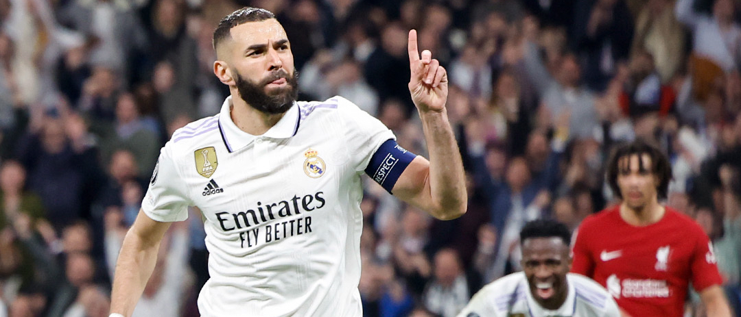 Real Madrid 1-0 Liverpool: Gol Tunggal Karim Benzema Bawa Madrid Melenggang ke Perempat Final