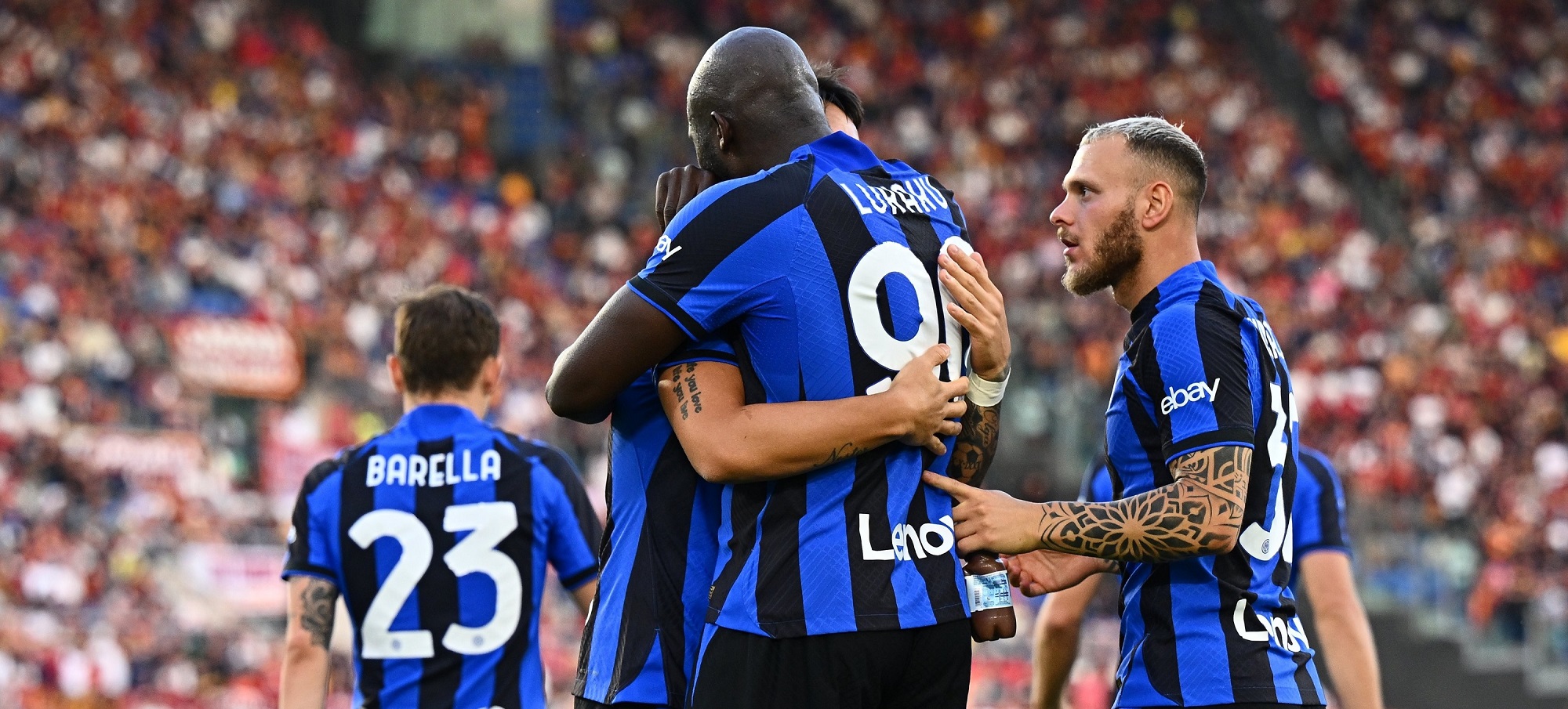 Inter Milan Tumbangkan AS Roma di Olimpico