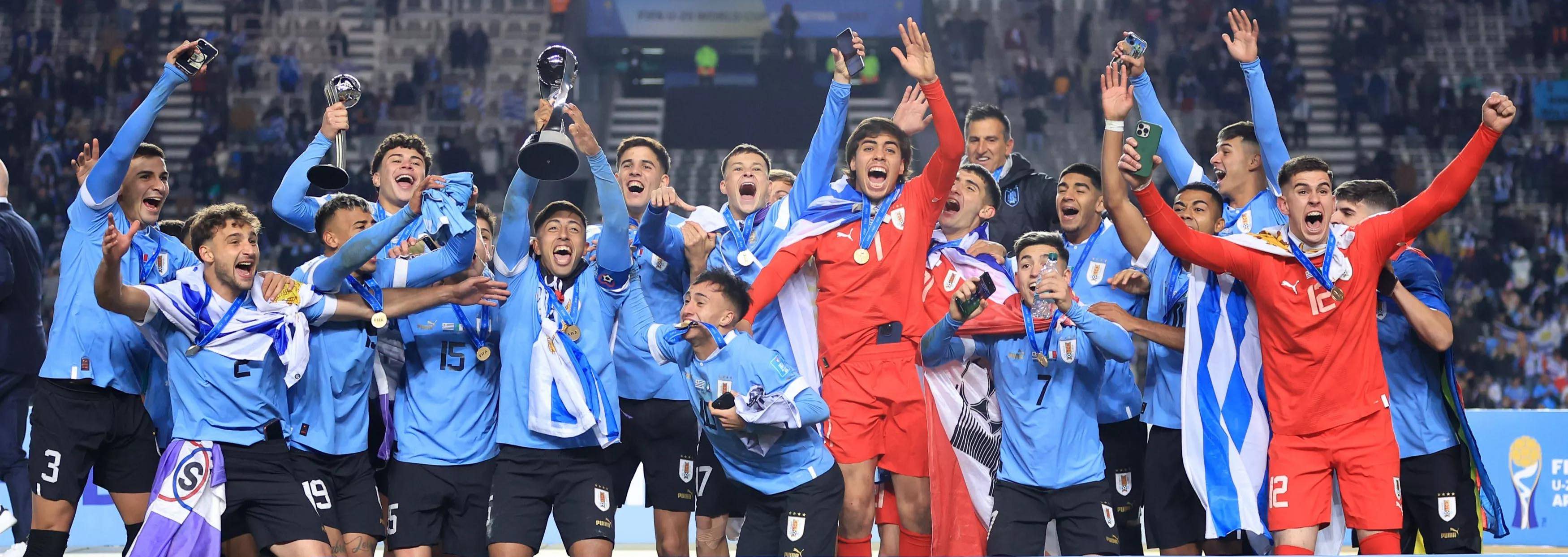 Piala Dunia U20: Uruguay Jadi Kampiun Usai Menang Tipis 1-0 atas Italia