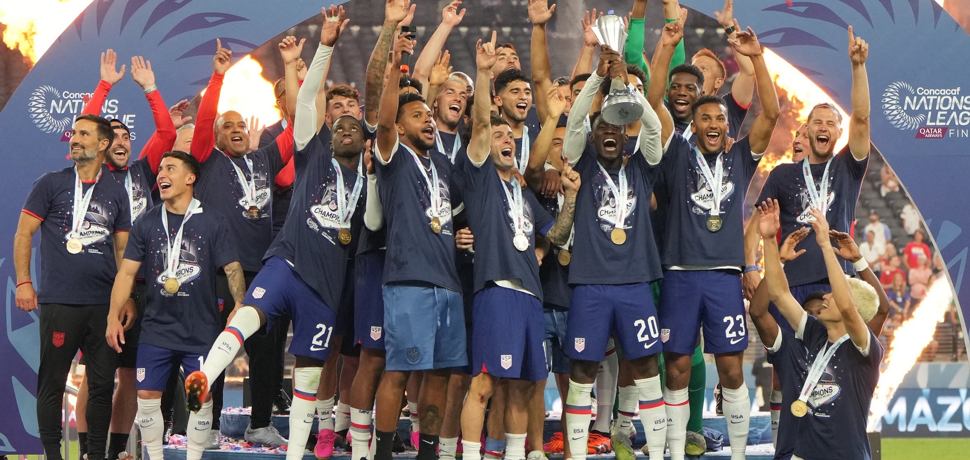 Kalahkan Kanada, Amerika Serikat Juarai Concacaf Nations League