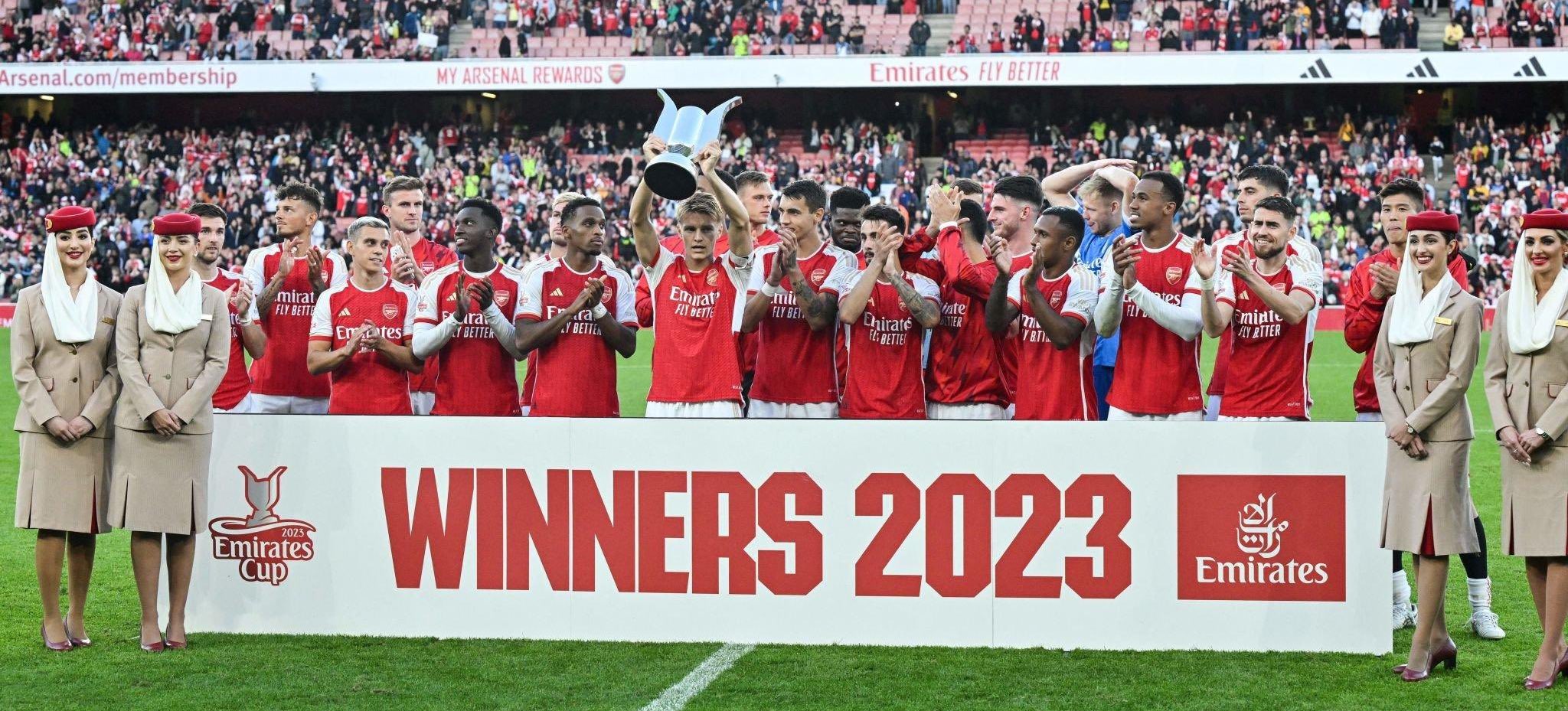 Arsenal Menangkan Emirates Cup Usai Kalahkan Monaco Lewat Adu Penalti