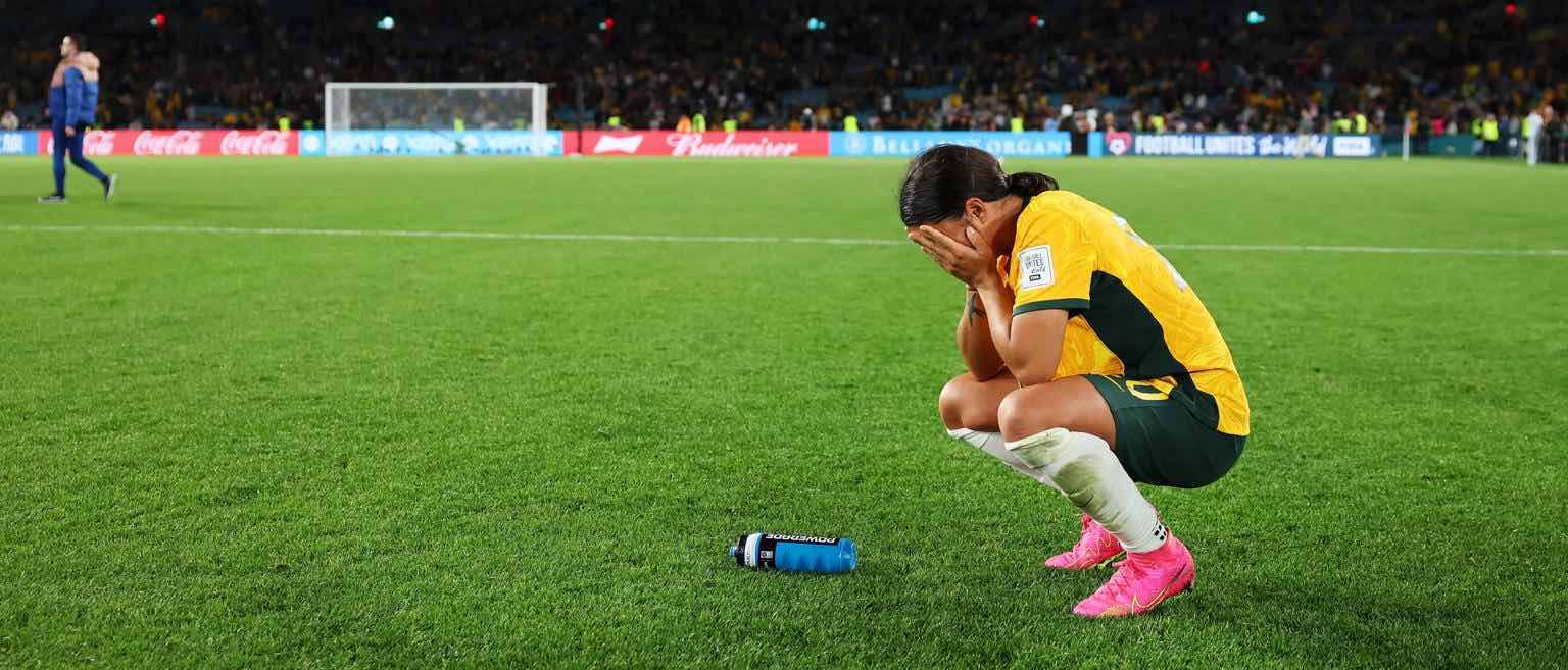 Piala Dunia Wanita: Sam Kerr Merasa Bersalah Pasca Gagal Bawa Australia ke Partai Final