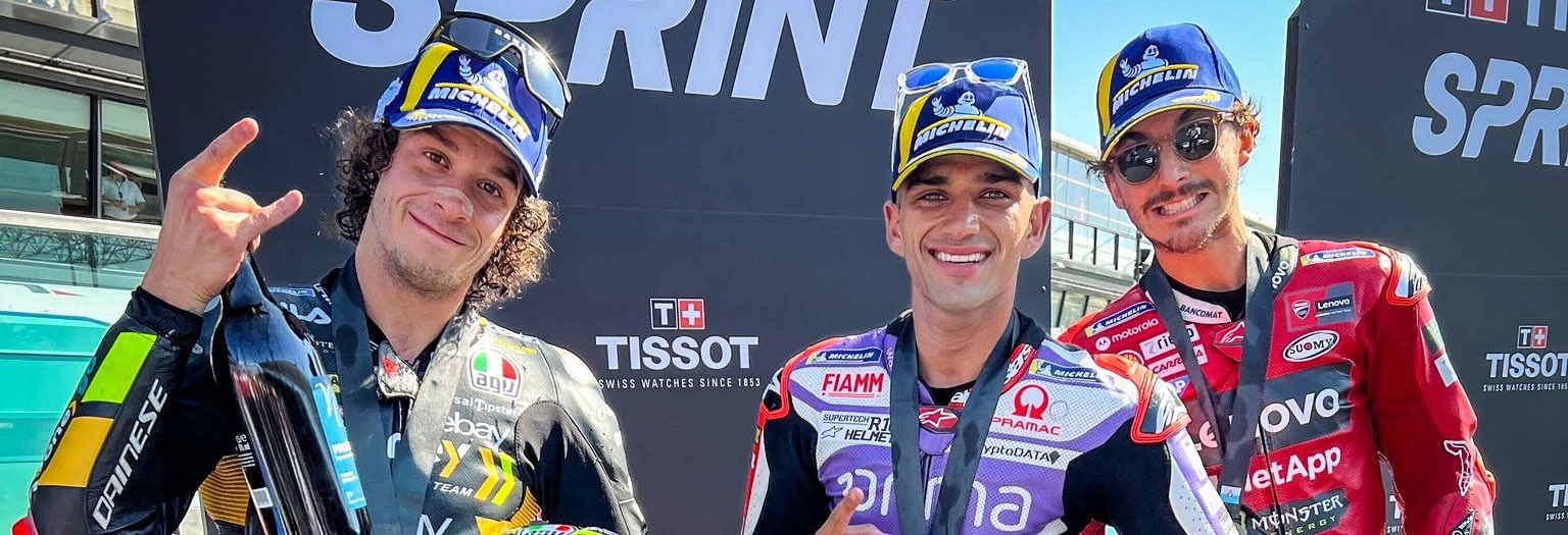 MotoGP San Marino: Martin Menang di Sprint, Bezzecchi dan Bagnaia podium