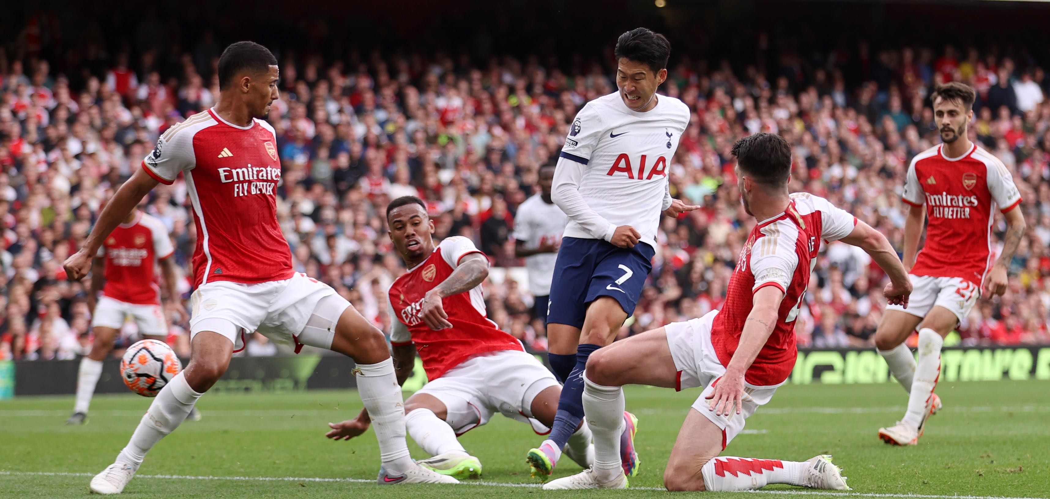 Arsenal 2-2 Tottenham: Brace Son Heung-Min Bawa Spurs Curi Poin di Emirates Stadium
