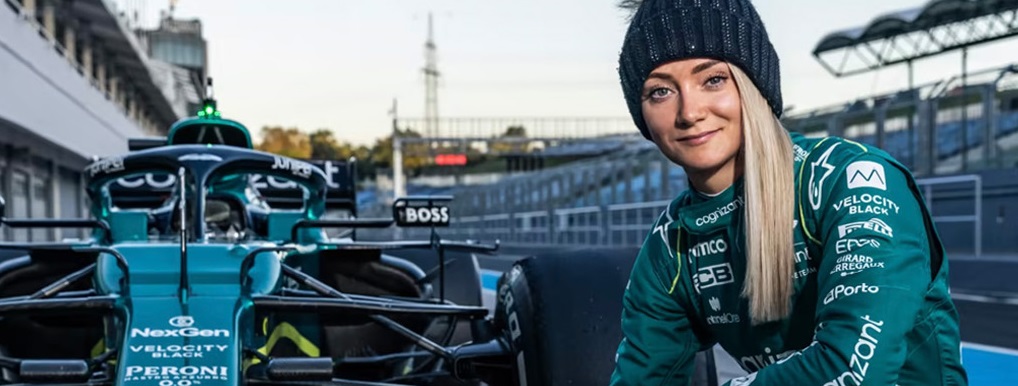 Aston Martin Libatkan Pembalap Wanita Dalam Sesi Tes Formula 1