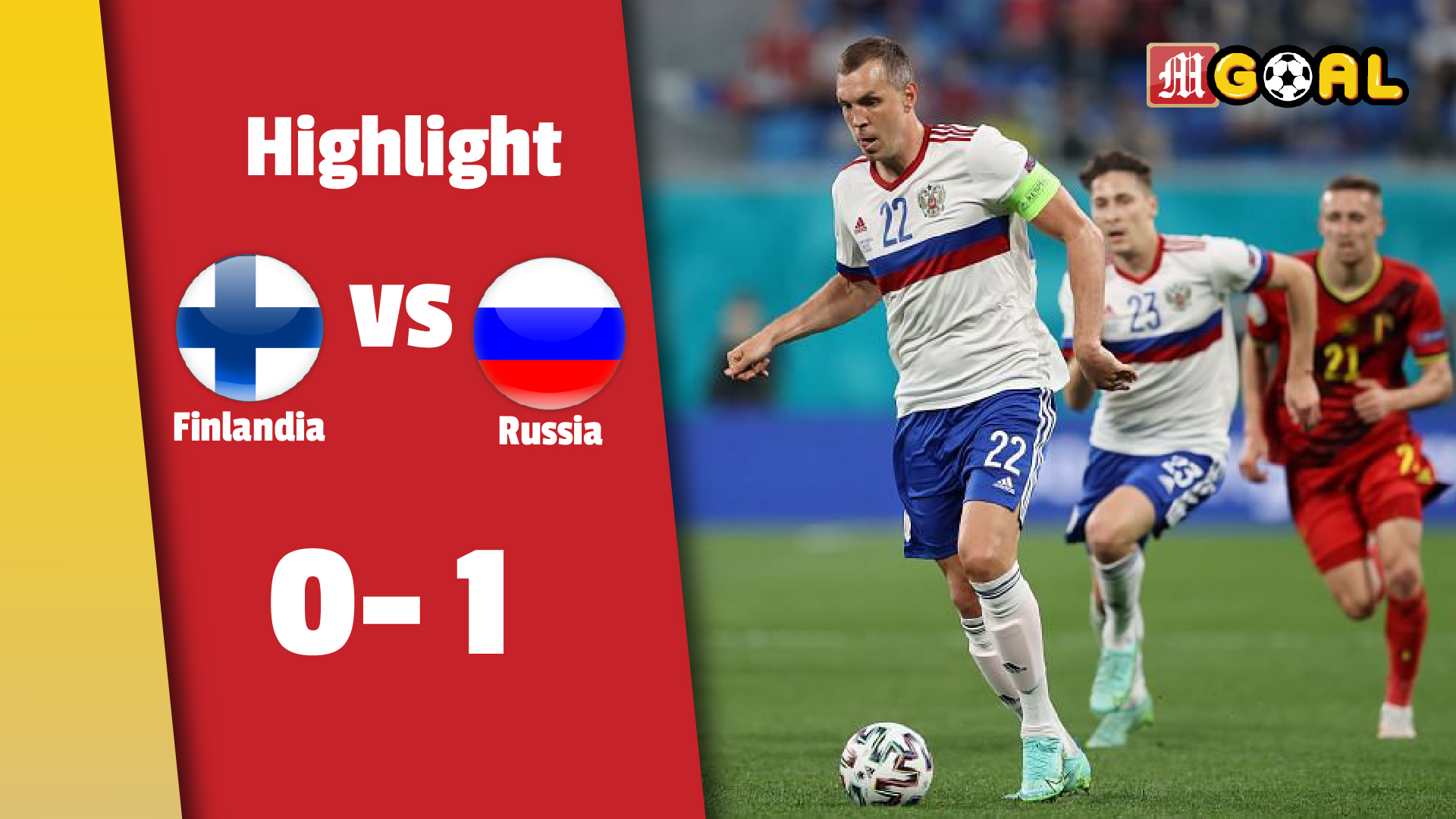 HIGHLIGHT EURO 2020 FINLAND VS RUSIA 0-1