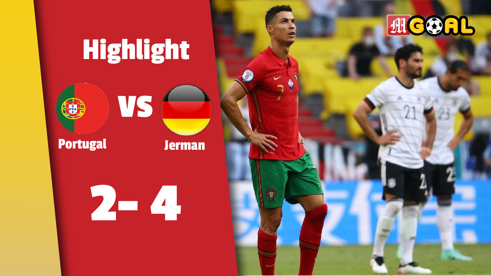 Hasil Euro 2020 : Portugal vs Jerman